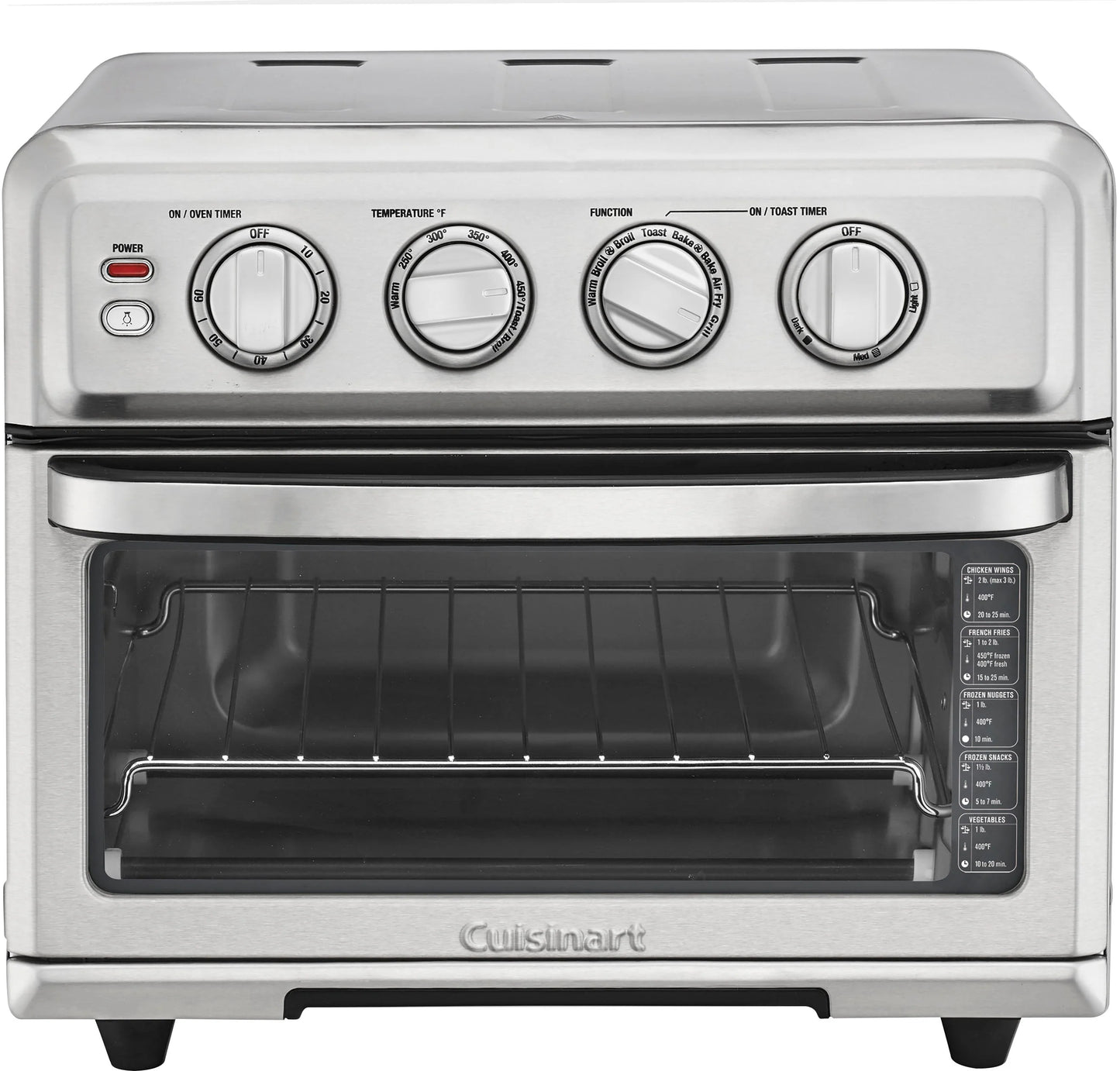 Cuisinart Air Fryer Toaster Oven with Grill Stainless Steel