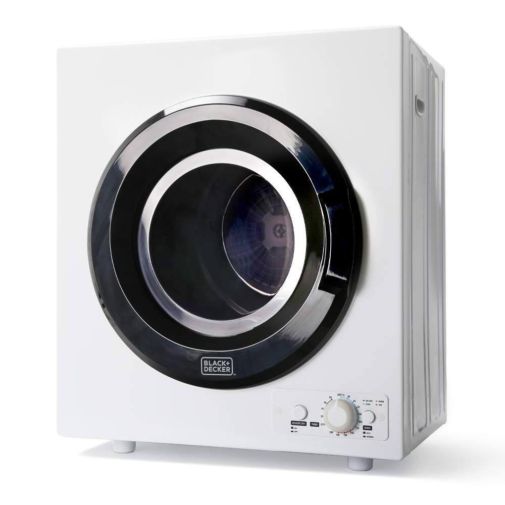 Black+decker 3.5 Cu. ft. Portable Dryer �� White Black