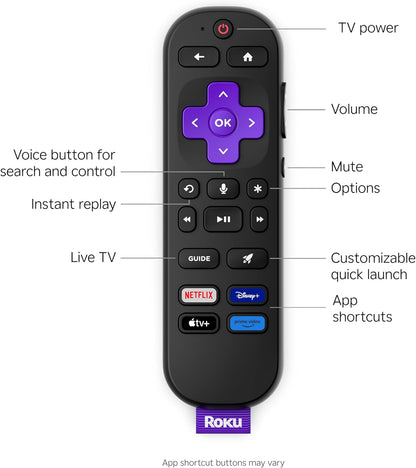 Roku 50" Select Series 4K HDR Smart TV with Voice Remote