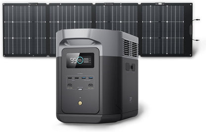 Portable Power Station Delta 2 Max �� 2400W Solar Generator