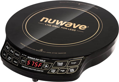 Nuwave Gold Precision Induction Cooktop, Powerful with Large 8�� Heating Coil