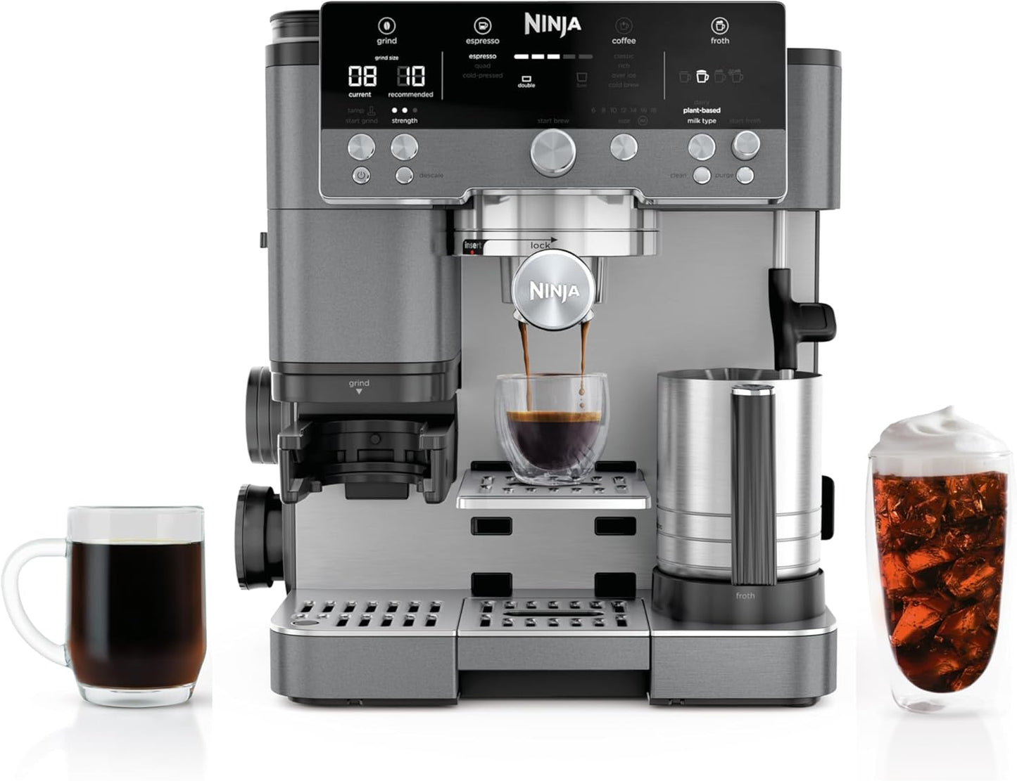 NINJA Espresso Machine & Drip Coffee Maker �� Luxe Caf茅 ES601