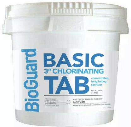 BioGuard Basic 3�测�� Chlorinating Tablets �� 25 lb