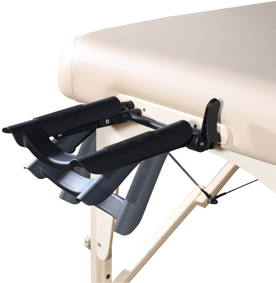 30�测�� Montour Lx Massage Table Package with 3�测�� Memory Foam,Dove Grey