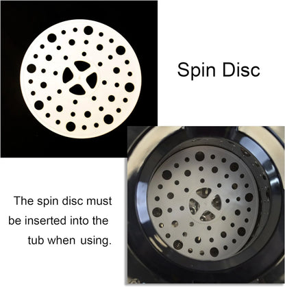 3200 rpm Portable Spin Dryer 110V/22lbs Stainless Steel