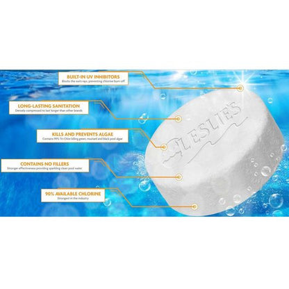 Leslie��s �� 3 in. Jumbo Chlorine Pool Tabs �� 20 lbs. Bucket