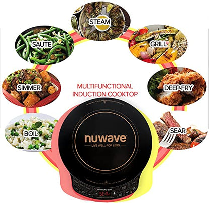 Nuwave Gold Precision Induction Cooktop, Powerful with Large 8�� Heating Coil