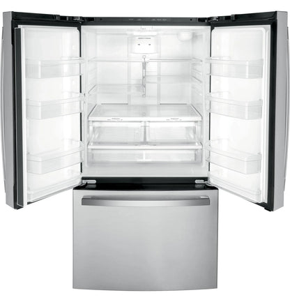 GE 27.0 Cu. ft. Fingerprint Resistant Stainless Steel French Door Refrigerator