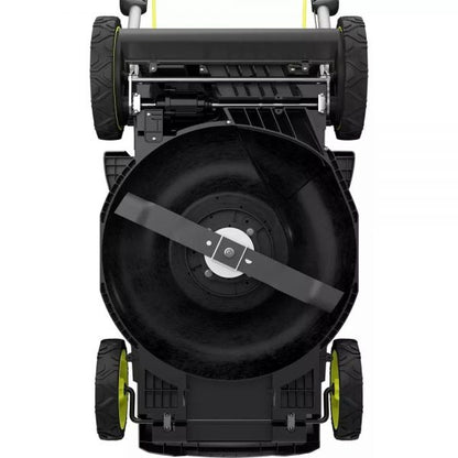 40V Brushless 20 in. Walk Behind Self Propelled Mower String Trimmer Leaf Blower with (2) Batteries and (2) Chargers
