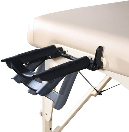 30�测�� Montour Lx Massage Table Package with 3�测�� Memory Foam,Dove Grey