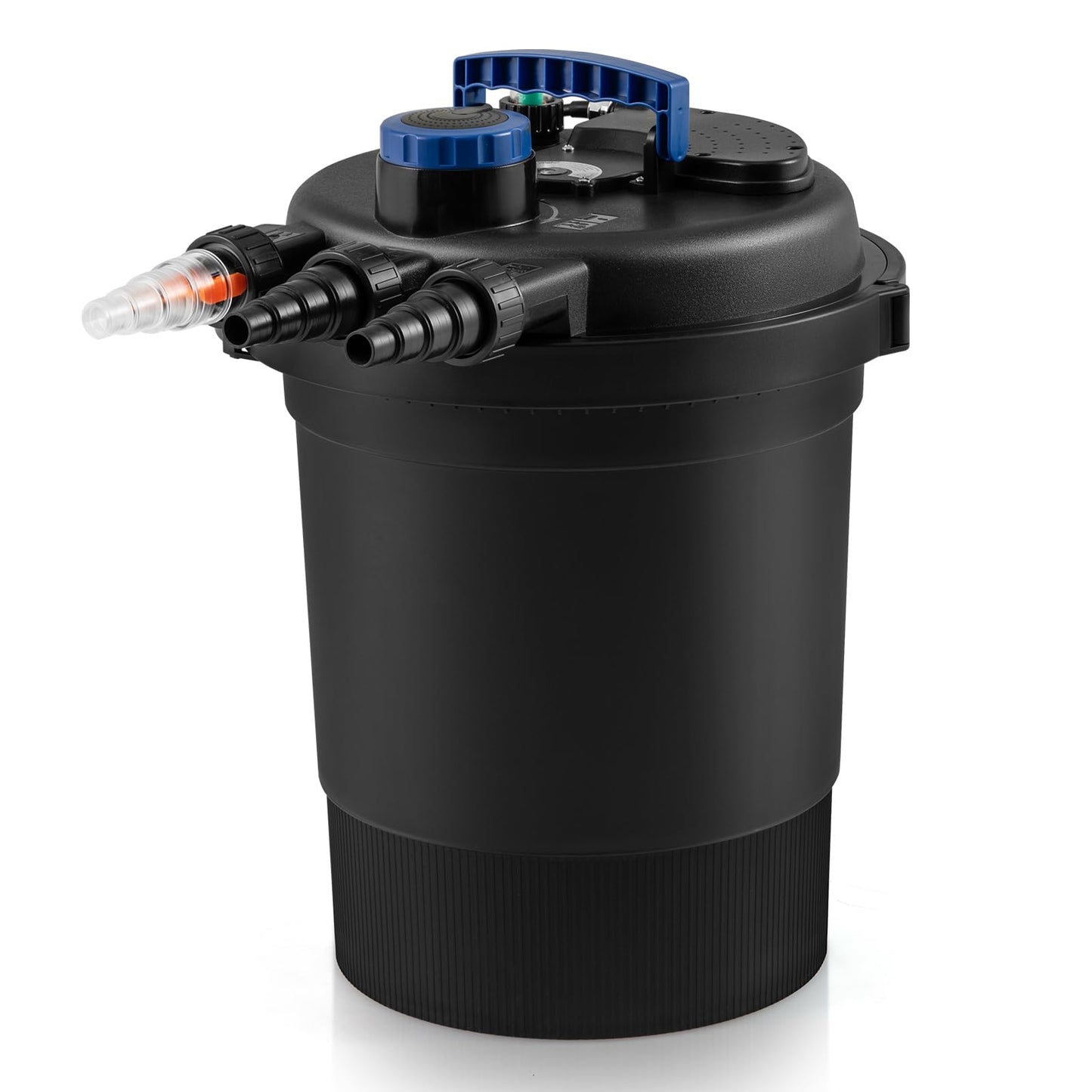 Bio Pressure Pond Filter with 13W UV-C Light, 2642 GPH Pond Filter System with Bio Balls