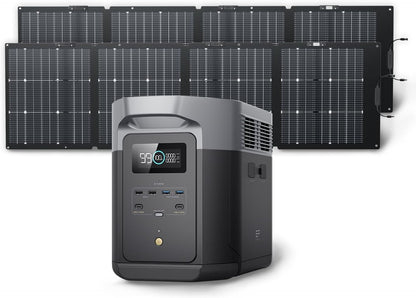 Portable Power Station Delta 2 Max �� 2400W Solar Generator