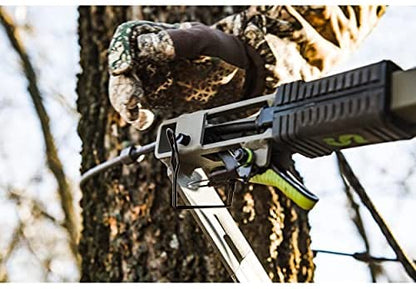 Summit Viper SD Climbing Treestand 锟斤拷 Lightweight Aluminum, Foam Padded Seat, 300 lbs Capacity, Includes Safety Harness