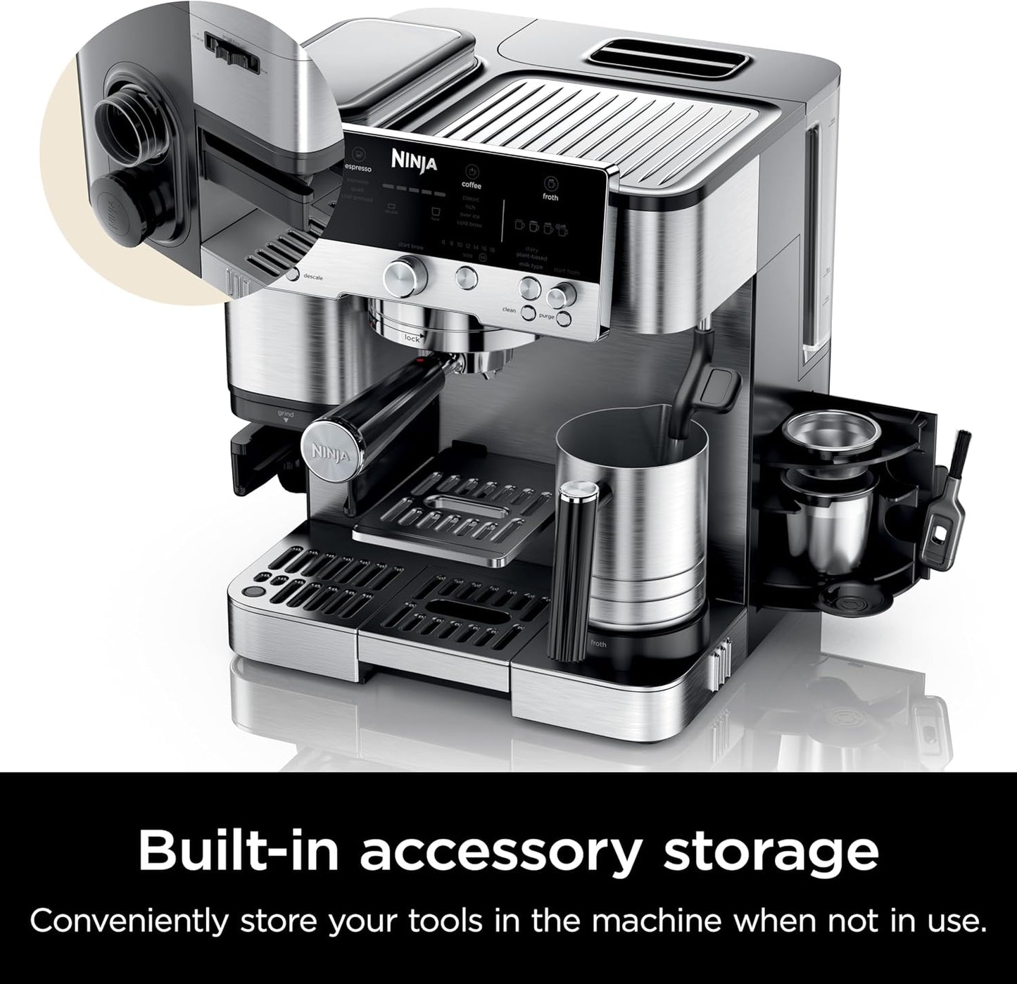 NINJA Espresso Machine & Drip Coffee Maker �� Luxe Caf茅 ES601