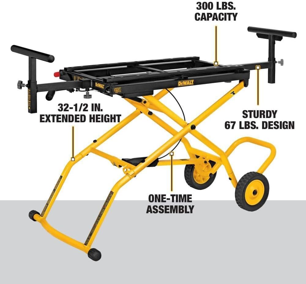 Miter Saw Stand with Wheels �� DWX726