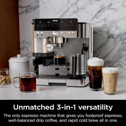 NINJA Espresso Machine & Drip Coffee Maker �� Luxe Caf茅 ES601