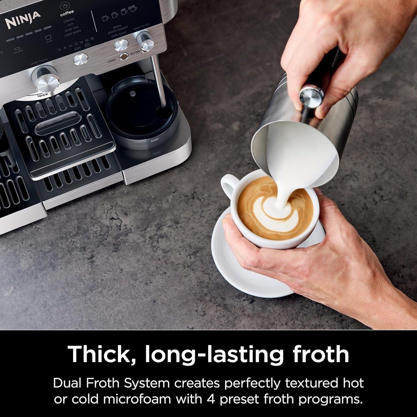 NINJA Espresso Machine & Drip Coffee Maker �� Luxe Caf茅 ES601