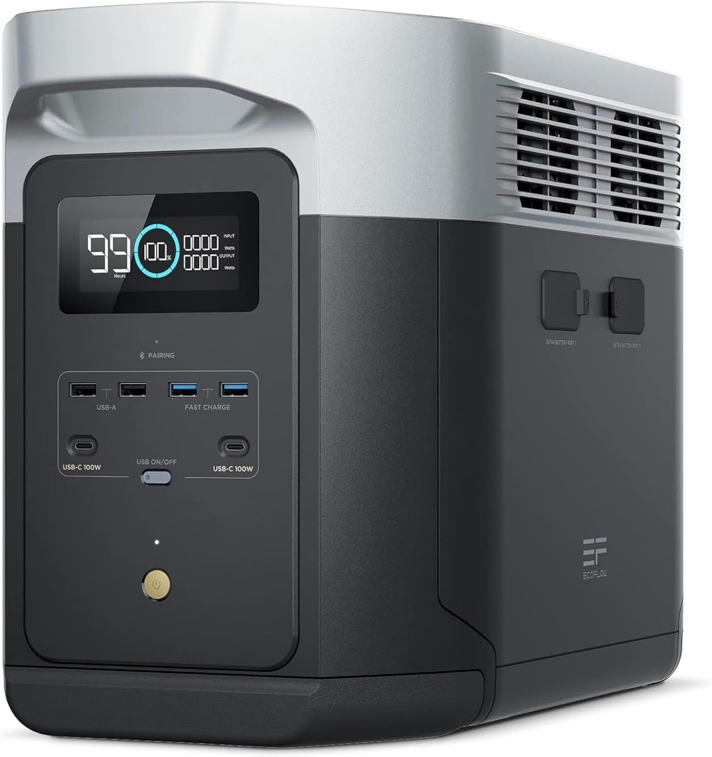 Portable Power Station Delta 2 Max �� 2400W Solar Generator