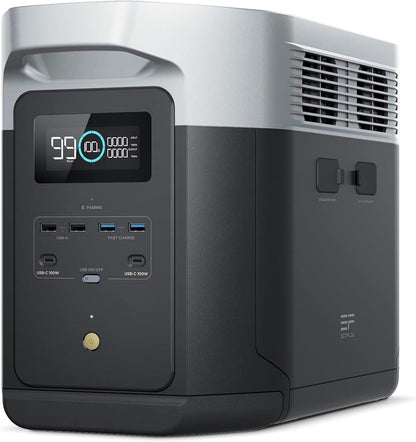 Portable Power Station Delta 2 Max �� 2400W Solar Generator