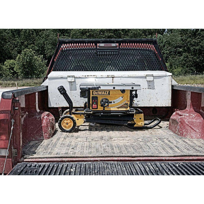 15 Amp Corded 10 in. Job Site Table Saw with Rolling Stand